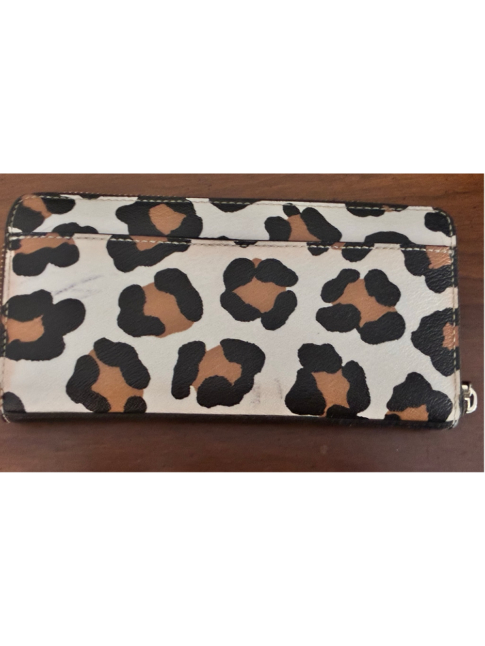 Coach wallet leopard print gold hardware - Picture 2 of 10